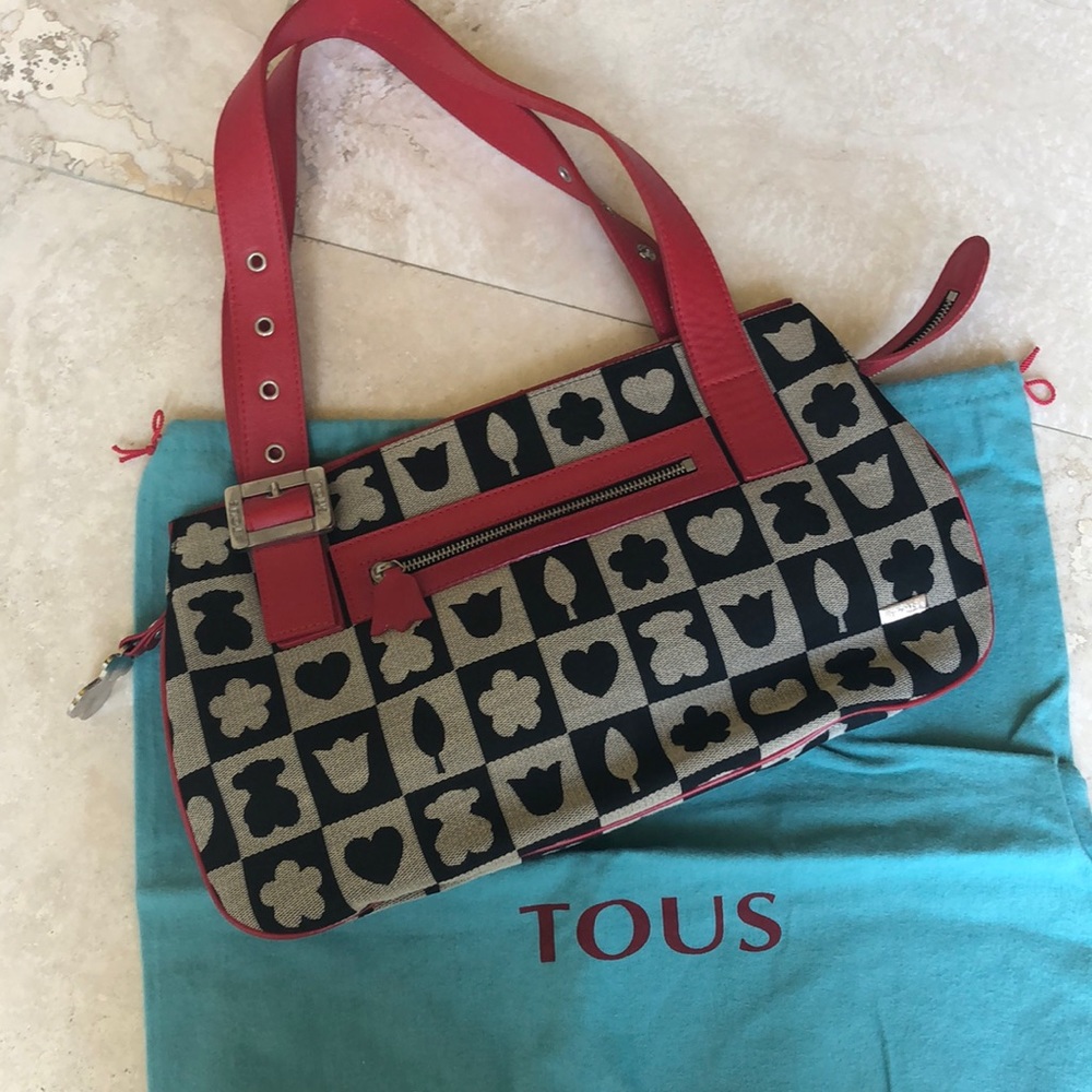 TOUS vintage pattern purse